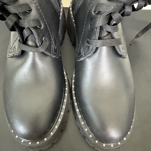 *NEW* La CANADIENNE Black Combat Moto Boots - Waterproof - Picture 9 of 9